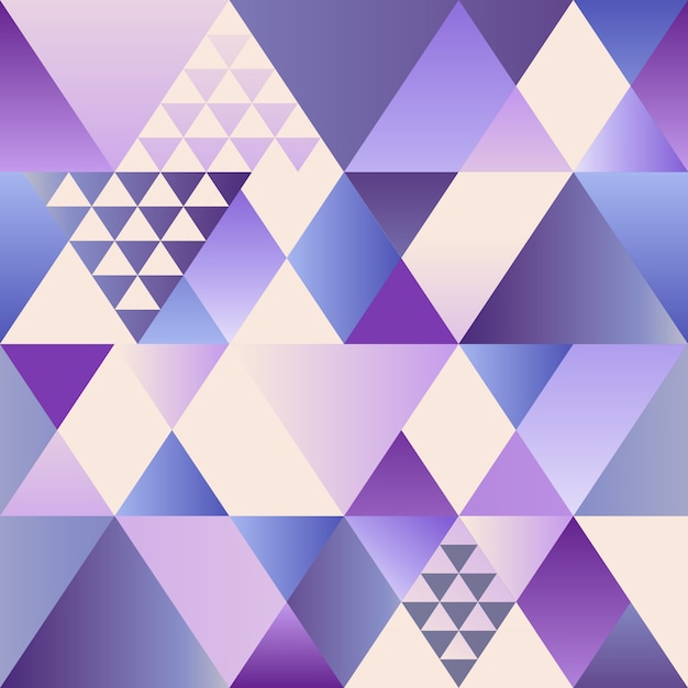 Vector ultra violet seamless pattern