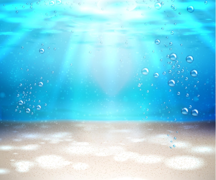 Vector ベクトル水中生活海底シーン
