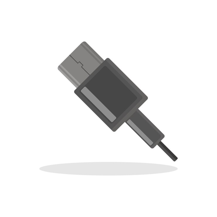 Vector vector usb icon vector illustration