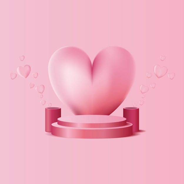벡터 발렌타인 배경