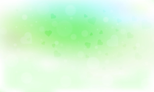 Vector vector valentines day wallpaper with blurry elements