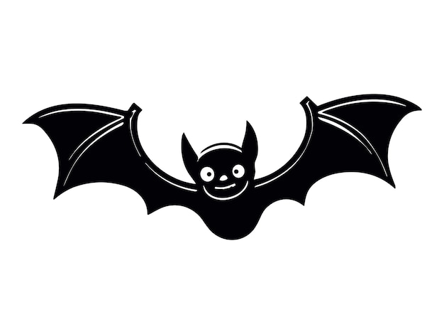 Vector vector vampire bat silhouette