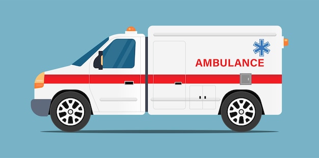 Vector van de ambulance
