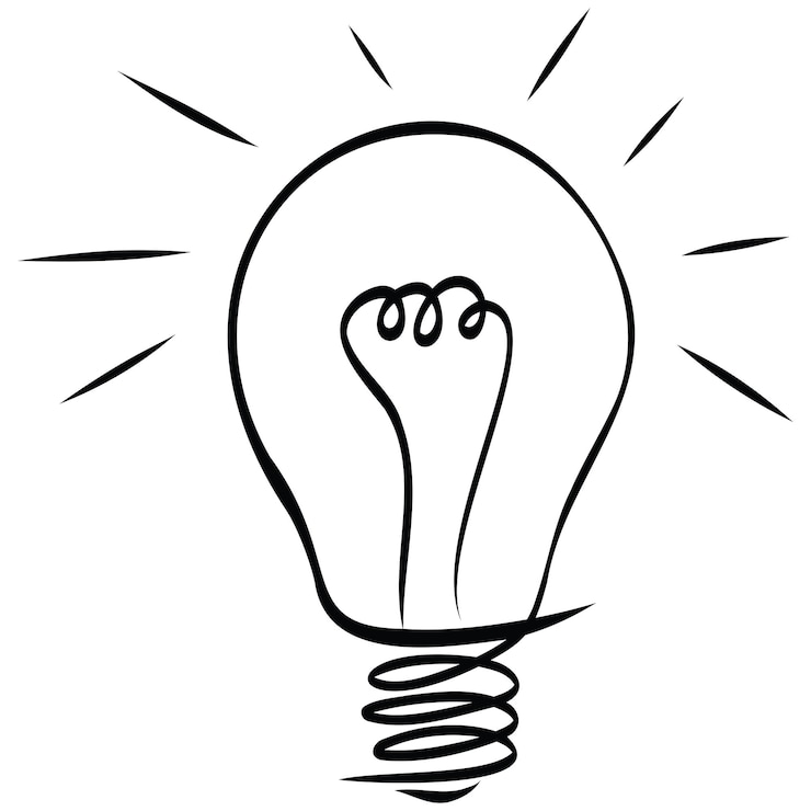 Vector vector van de bliksem clipart