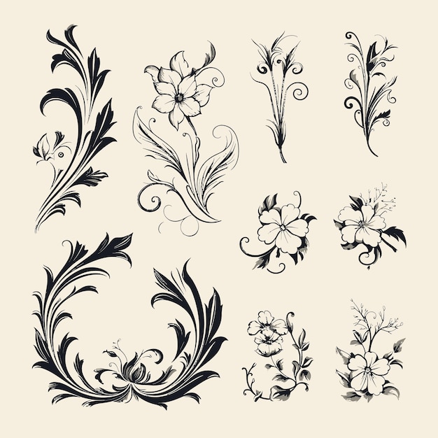 Vector van de frame set