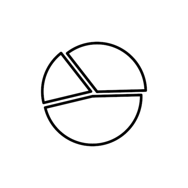 Vector van het logo van het icoon van de taart