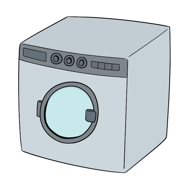 Vector van wasmachine
