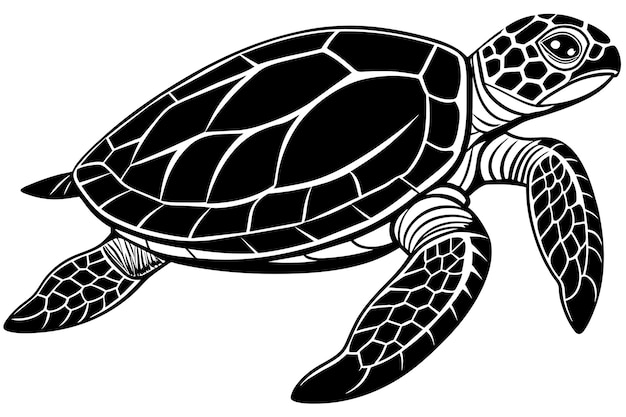 Vector vector van zeeschildpadden