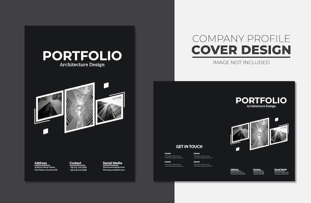 Vector vector vector annual report and company profile cover or catalog cover or brochure template layout d