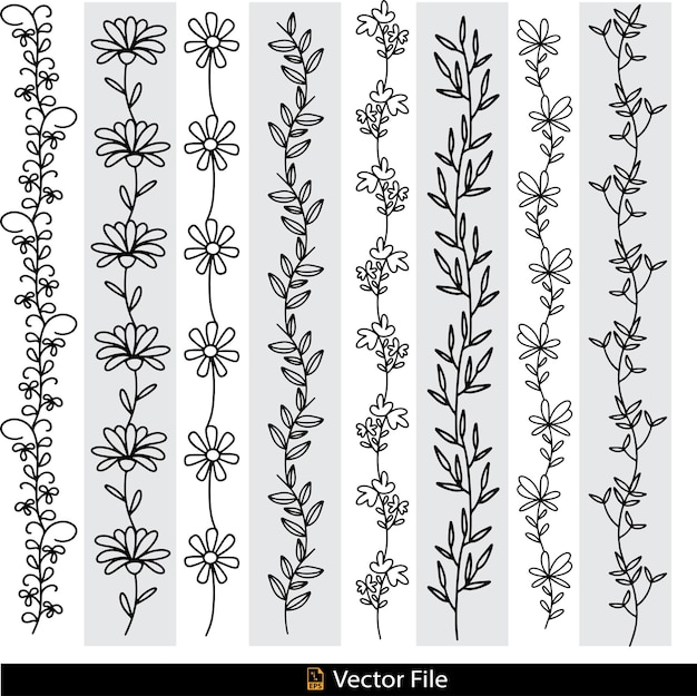 Vector vector vector flower seamless pattern