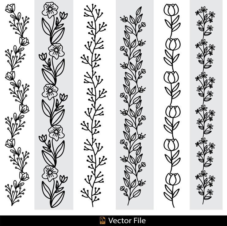 Vector vector vector flower seamless pattern