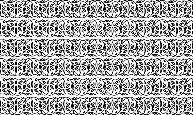 Vector vector flower seamless pattern