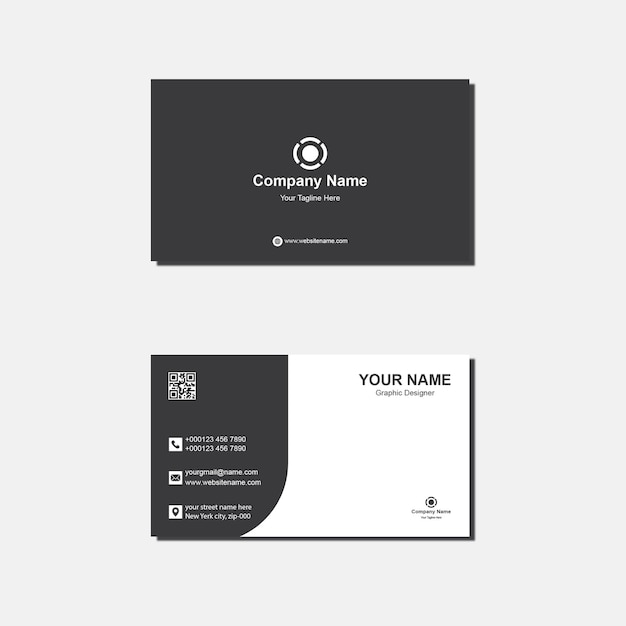 vector vector free style modern business card template