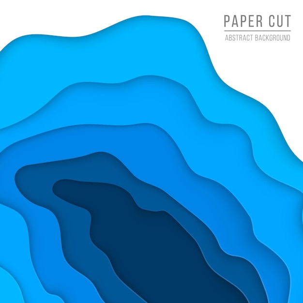 Vector vector vertical flyers with paper cut waves shapes trendy gradient colors