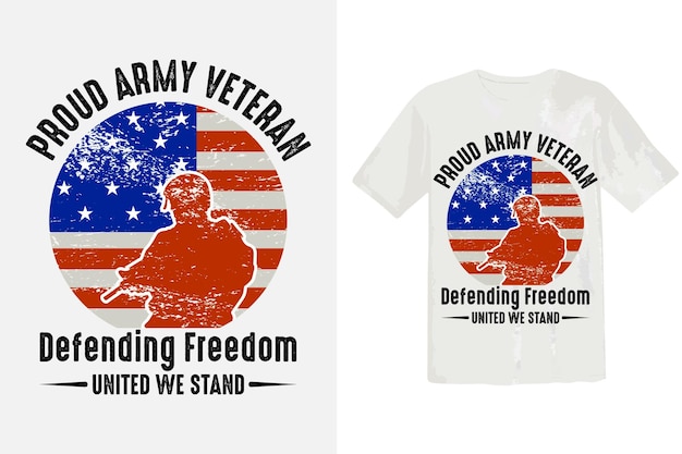 Vector vector veterans design independence day quotes typography tshirt design vector