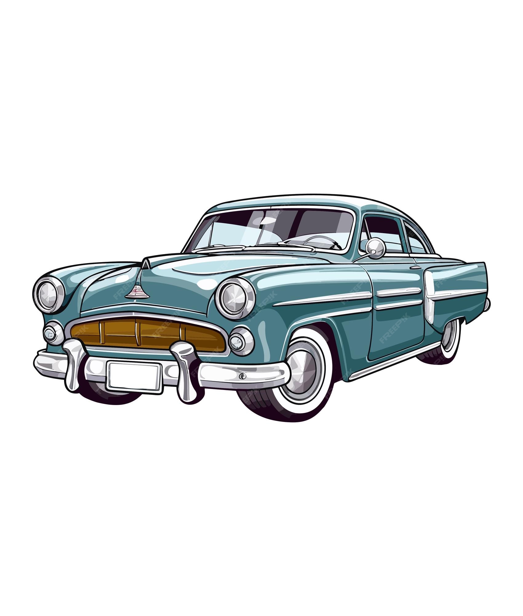 Cars Outline Clipart-Classic Car silhouette icon on white background  vector, icon cars 