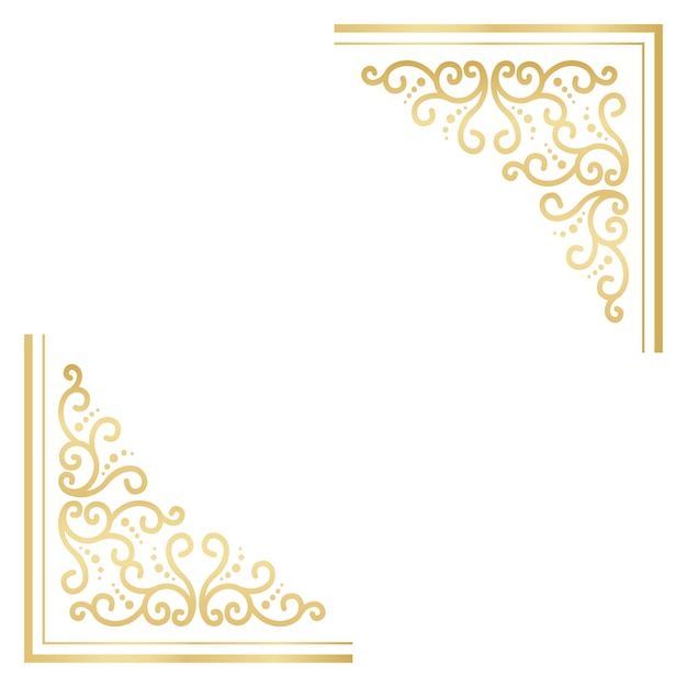 Vector vector vintage flourish ornament frame initials vector