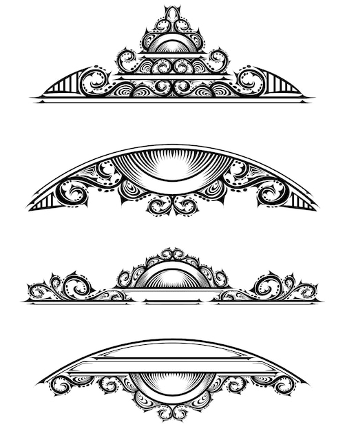 ベクトル ビンテージ ラベル レタリング ロゴ手描きデザイン