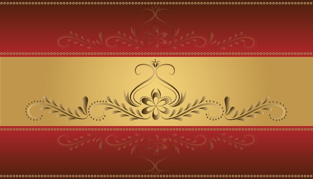 vector vintage ornament background, wedding card background premium eps file