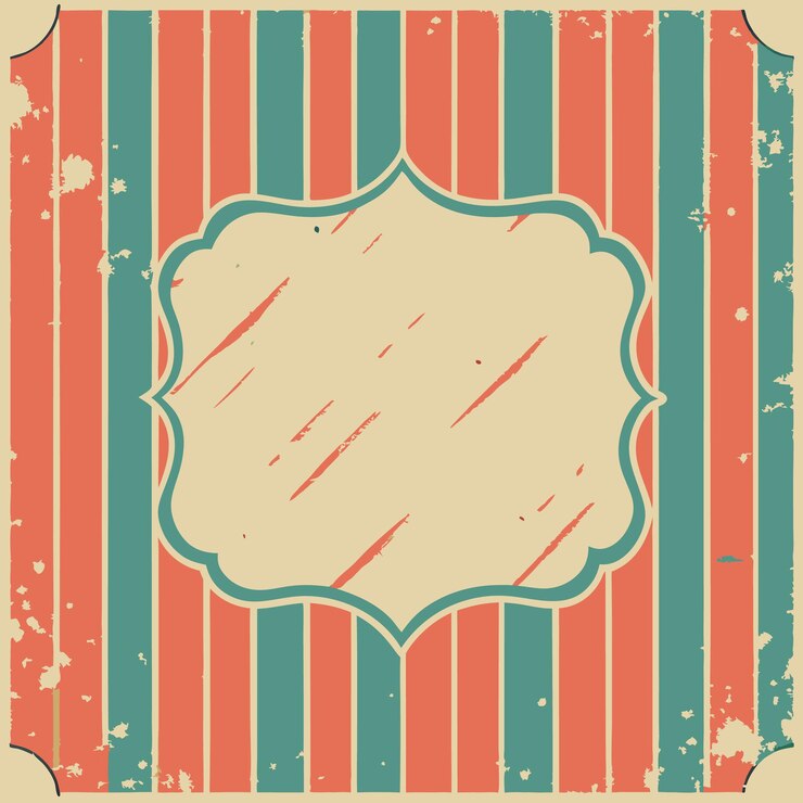 Vector vector of vintage retro stripes background