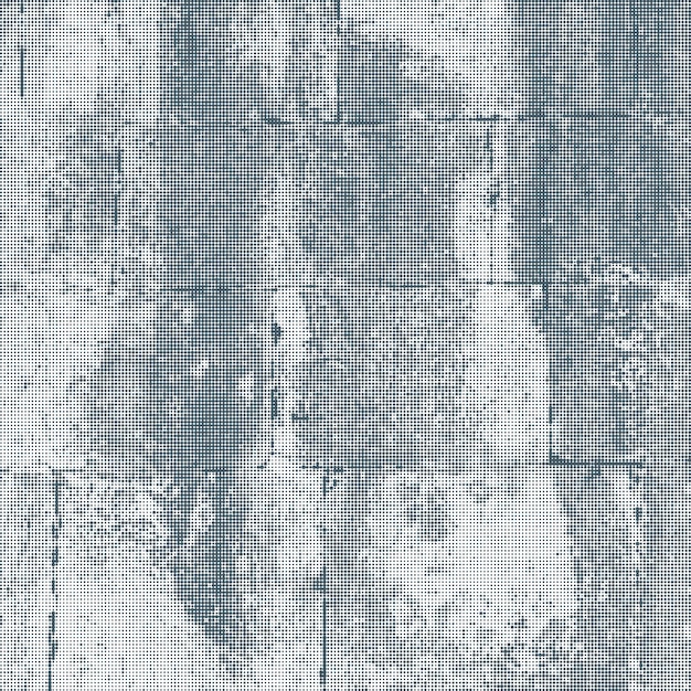 벡터 빈티지 돌 벽돌 벽 표면 회색 단색 하프톤 추상 현실적인 장식 배경 질감
