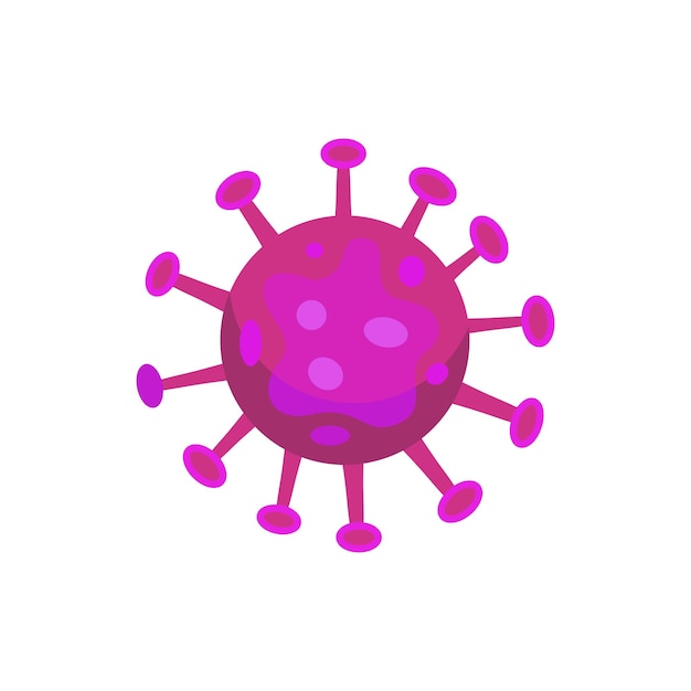 Vector virus concept illustration