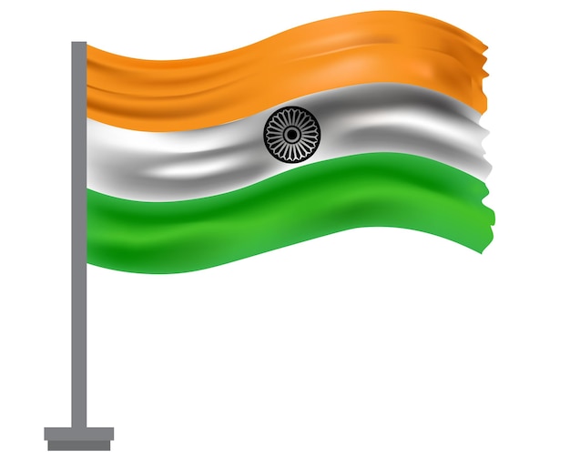 Vector vlag van India