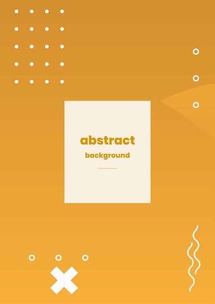 Vector vlakke achtergrondontwerp van abstracte achtergrond