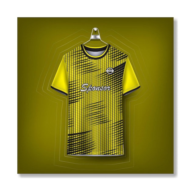 Vector voetbal jersey ontwerp voor sublimatie