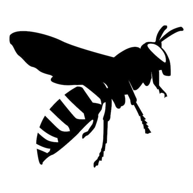 Vector wasp logo icon