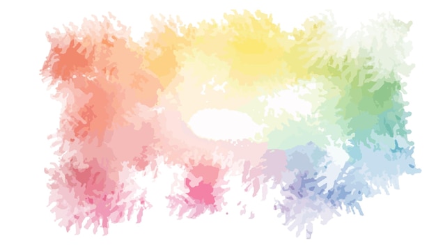 Vector watercolor background splatter