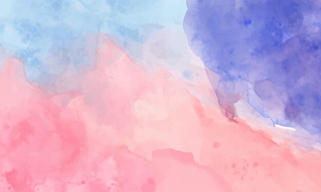 Vector of watercolor background