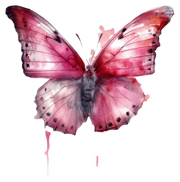 Vector vector watercolor butterfliy butterflyhanddrawnbutterflycolorfulbutterflydrawnhanddrawnha