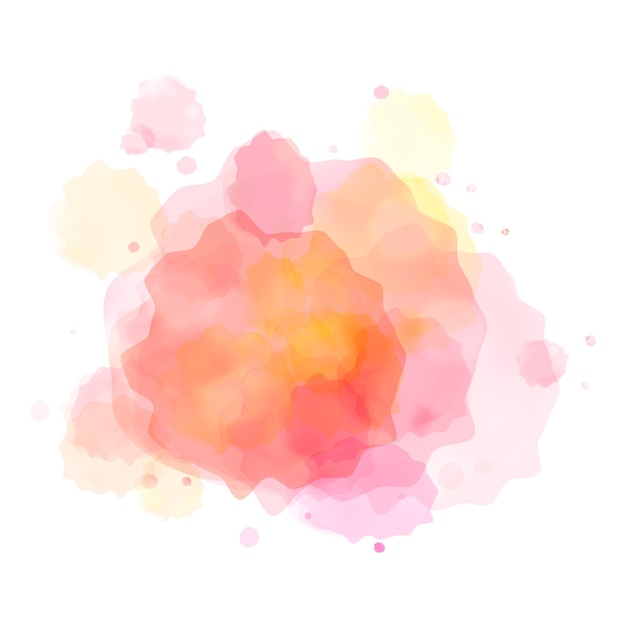 Vector watercolor splash