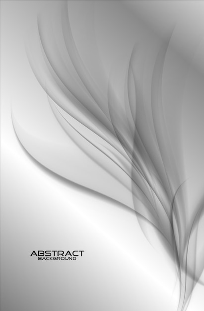 Vector wave style abstract background design