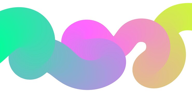 Vector 터 파란색 그라디언트 모양