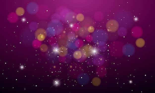 Vector wazig bokeh achtergrondconcept