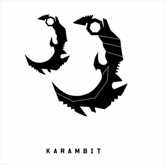 벡터 무기 근접 카타나 karambit 도끼 칼 만도