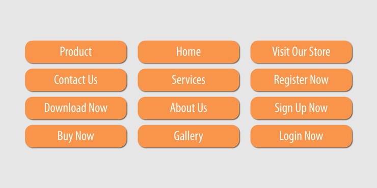 Vector vector web button set