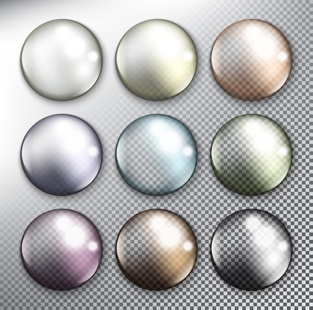 Vector vector web buttons collection