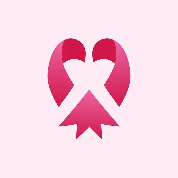 Vector vector wereld borstkanker bewustzijn roze lint