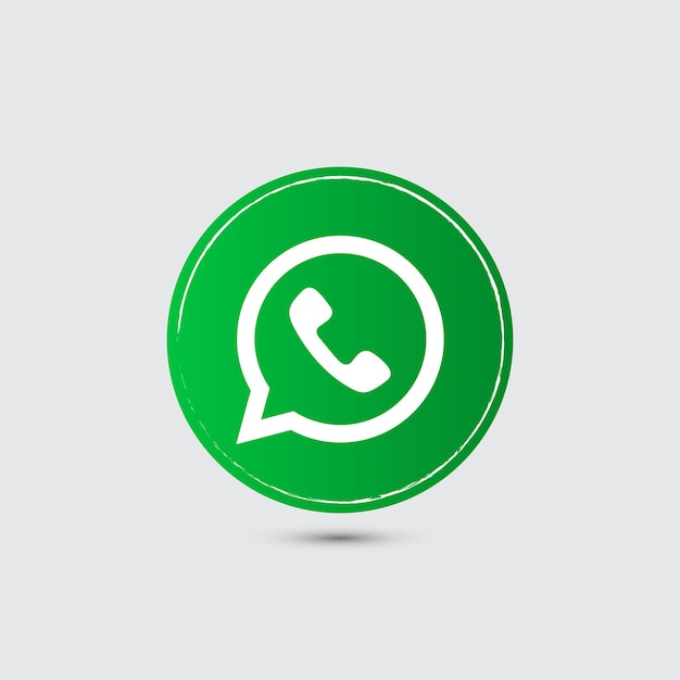 ベクトル WhatsApp アイコンデザイン