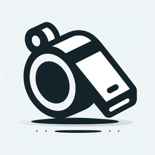 vector whistle icon