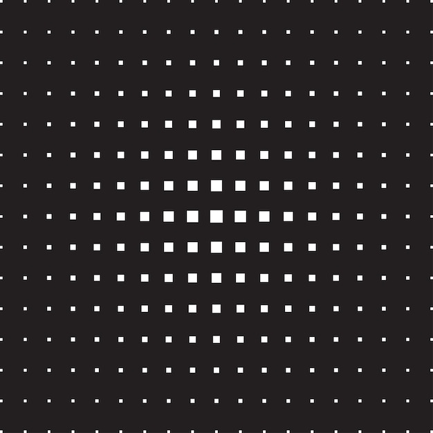 벡터 vector white square halftone on black background