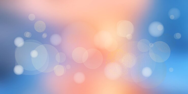 Vector vector winter background blur and bokeh