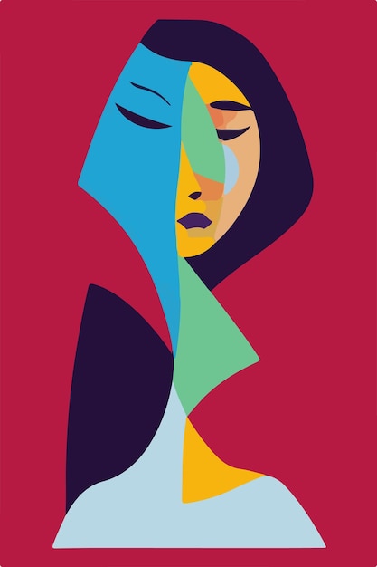 vector woman