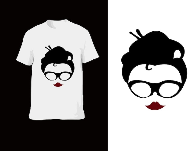 Vector Women T-Shirt Design