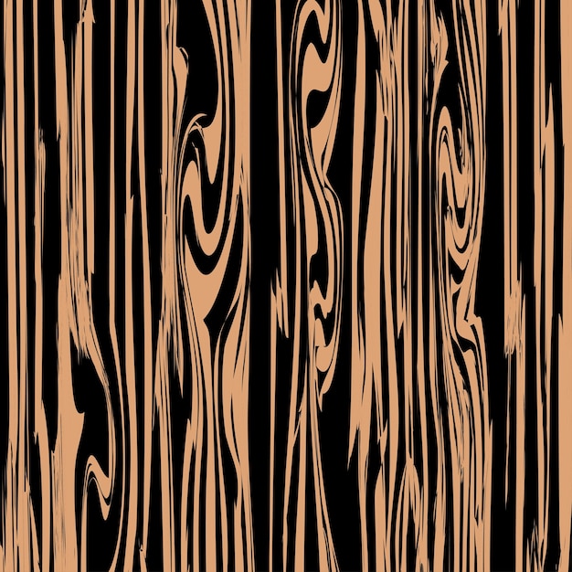 Vector wooden texture on dark brown background illustration
