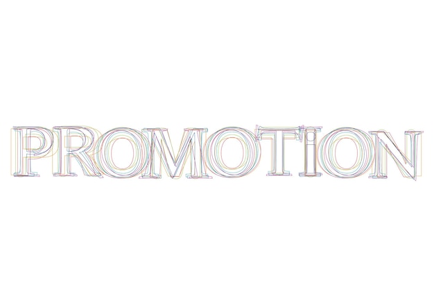 Vector word promotion