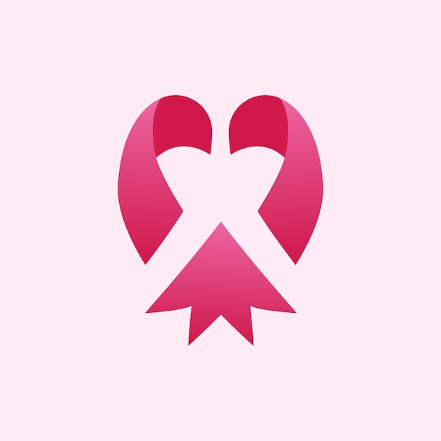 Vector vector world breast cancer awareness pink ribbon